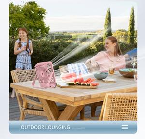 โต๊ะทำงานขนาดเล็กแบบพกพา2024 USB หน้าจอ LED แบบชาร์จไฟได้พัดลมพกพามีแบตเตอรี่ไฟฟ้าขนาดเล็ก - Product Image 6