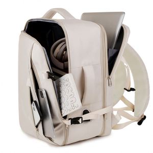 Sac à dos de voyage extensible tendance à la vente chaude avec USB, sac à dos d'affaires imperméable antivol personnalisé pour hommes - Product Image 5