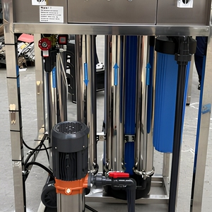 Sistema di Filtrazione Acqua a <span class=keywords><strong>Osmosi</strong></span> <span class=keywords><strong>Inversa</strong></span> Industriale 1TPH, <span class=keywords><strong>Impianto</strong></span> di Purificazione Acqua Potabile in Acciaio Inox, Certificato CE ISO - Product Image 3