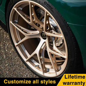 Jantes en alliage forgé OEM FiR Evo pour voitures particulières <span class=keywords><strong>18</strong></span> 19 pouces 5x112 5x120 pour BMW M2 M3 M4 Benz CLA45 CLA A35L Honda Civic - Product Image 2