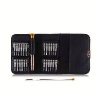 Kit de tournevis miniatures 25 en 1 pour la réparation d'ordinateurs portables, de montres, de bijoux et d'électronique