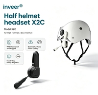 Casque Inveer IP6 robuste pour demi-casque X2C, accessoires de casque de vélo