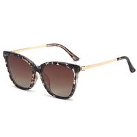 Lunettes de soleil à Clip pour femmes, monture en oeil de chat TR90 magnétique polarisée