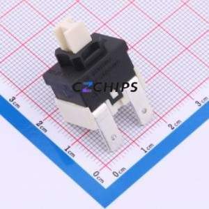 MPS21-WWBCA-S1-A Pushbutton Switch Through hole Component (THT) Switch Self-Locking 100000 16A Square Plunger - Product Image 1