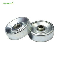 LIANGZO Nouvelle roue de patin en métal à roulement à billes de 1.97 "1.5" 1 "pouce de diamètre pour restaurant et convoyeur de déchargement