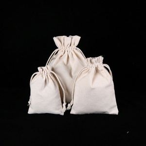 Sacs en coton robustes à cordon coulissant, motif lettres, taille personnalisable pour usage quotidien, voyages, cadeaux, courses, activités de plein air - Product Image 5