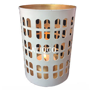 Rust Mint Circle Barfi Iron Votive T- Light Holder Vintage <b>Candle</b> Votive with Antique Premium Design Great Quality - Product Image 6