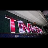 Boîte à lumière LED Magic Color Digital Night Club Publicité Intérieur Extérieur Tissu Acrylique Aluminium pour Marque