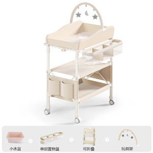 Tapis à <span class=keywords><strong>langer</strong></span> portable en coton de haute qualité, super doux et absorbant, pour bébé - Product Image 2