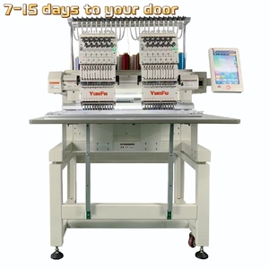 Máquina de Bordar Computarizada de 2 Cabezales y 15 Agujas, 1200 RPM, para Gorras, Envío DDP a Todos los Países, Maquinaria para Prendas de Vestir - Product Image 3