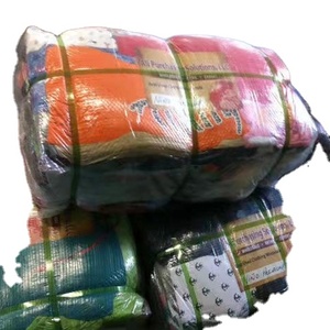 Sacchi in Polipropilene Intrecciato da 25kg e 50kg, Sacchi Trasparenti in PP per Imballaggio di Scarpe e Vestiti Usati - Product Image 1