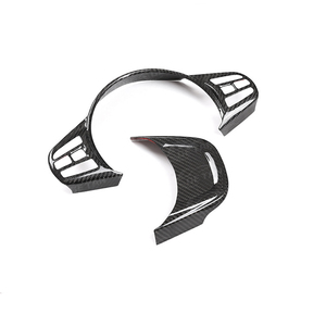 Pour Toyota Supra A90 (2020 et plus) – Garniture de volant en fibre de carbone, surface hautement polie, fixation par vis, installation facile - Product Image 5