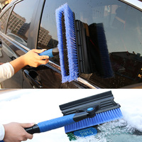 Kit de voiture d'hiver 5 en 1 avec manche rétractable long en alliage d'aluminium et ABS, grattoir pour glace et neige pour pare-brise de voiture
