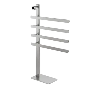 High Quality Smart Without Drilling Pull Out Towel Rack Free Standing Towel Rail With Thermostat