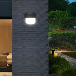 Aplique de pared SKD Sunsir, lámpara de pared led, lámparas exteriores de pared modernas, lámparas de pared de hierro y aluminio, apliques de pared modernos - Product Image 5