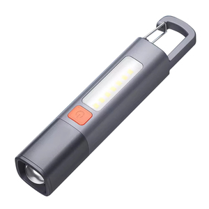 Portable LED <strong>Torch</strong> Light XPE Super Bright <strong>Flashlight</strong> With Hook Camping Light USB Rechargeable Zoomable Waterproof <strong>Torch</strong> Lamp - Product Image 1