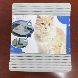<span class=keywords><strong>Tapis</strong></span> de sol pour animaux de compagnie, <span class=keywords><strong>chat</strong></span> <span class=keywords><strong>et</strong></span> <span class=keywords><strong>chien</strong></span>, personnalisés, imprimés, fabriqués à la machine, lavables, réutilisables, pliables, imperméables, doux, antidérapants, en PVC, pour la maison - Product Image 2