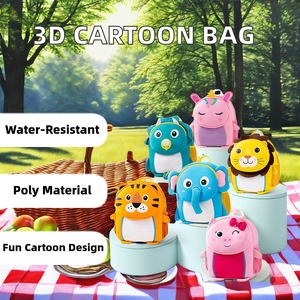 กระเป๋าเป้เด็กคุณภาพสูง กันน้ำ ลายการ์ตูนสัตว์ไดโนเสาร์ 3 มิติ น่ารัก สำหรับเด็กอนุบาล พร้อมบริการสกรีนโลโก้ - Product Image 2
