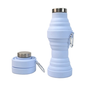 Gobelet d'eau en silicone pour l'extérieur, bouteille d'eau pliable portable pour le sport - Product Image 3
