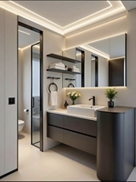 Style minimaliste italien, conception professionnelle pour toute la maison, solution de conception tout-en-un - Meubles sur mesure - Service de rendu 3D