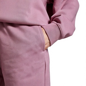 Survêtement zippé personnalisé pour femmes, ensemble de survêtement 320 g/m² pour marques de streetwear américaines, faible MOQ. - Product Image 5
