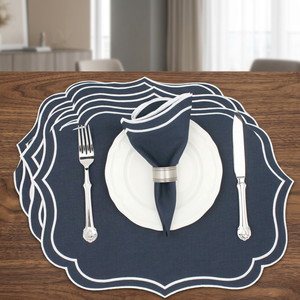 Manteles y Manteles Individuales de Lujo 100% Algodón para Bodas Tradicionales, Ecológicos, OEM, ODM, Marca Privada, Venta al por Mayor, Exportación a Granel - Product Image 1