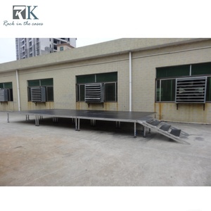 เวทีกลางแจ้งแบบพกพา ระบบเวทีอลูมิเนียมสำหรับจัดงานแสดง ขาย - Product Image 6