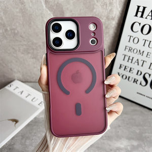 เคสโทรศัพท์แบบด้านสัมผัสผิว สำหรับ Apple iPhone 18 Pro Max 17 air 16 15 14 13 12 รองรับการชาร์จไร้สายแบบแม่เหล็ก - Product Image 1