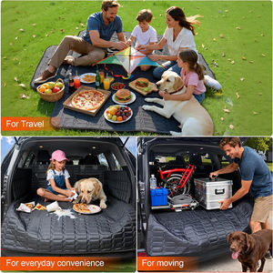 Protector de Maletero para Perros, Impermeable, Cubre Maletero, Protector de Coche, Antiarañazos, Antideslizante, Tapete para Asiento de Perro, Tamaño Grande - Product Image 5