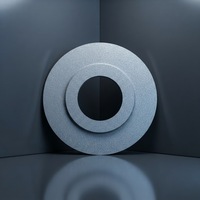 Disque abrasif en céramique personnalisé à profil convexe unique, résistant à l'usure, grain 60/80, pour le meulage de précision des aciers à outils