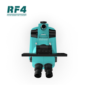 <span class=keywords><strong>Microscope</strong></span> trinoculaire professionnel Rf4 avec caméra 4K, écran, éclairage annulaire à 144 LED, zoom 7-50x pour la soudure électronique et la réparation de circuits imprimés - Product Image 4