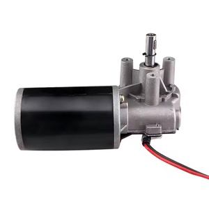 12V 24V 63mm 76mm 60mm Factory Custom DC <b>Worm</b> Gear Motor Different Diameter Size Low Noise Stable Output Motor - Product Image 4