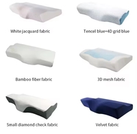 Oreiller ergonomique en mousse à mémoire de forme pour le cou et la colonne cervicale, idéal pour un sommeil confortable
