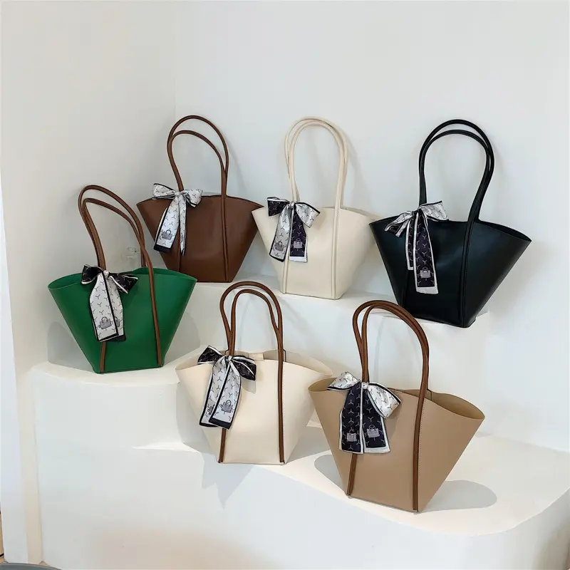 2023 New Design Luxury Korea Style Handbags High Quality Fashion Leather Shopping Tote Bag Designer Hand Purse Bag Women Handbag