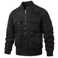Usine hommes blouson bombardier rétro Baseball multi-poches vêtements de travail fonctionnel imperméable extérieur bouffant hiver tactique vestes