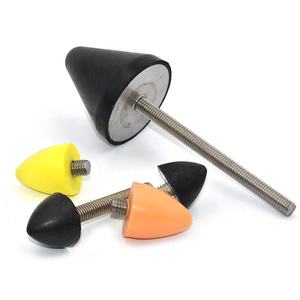 Precio de fábrica, buena calidad, soporte de aislador antivibración, pies de amortiguación de goma cónicos - Product Image 6