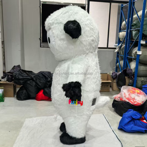 Disfraz <span class=keywords><strong>de</strong></span> Mascota <span class=keywords><strong>de</strong></span> Cordero Blanco Inflable <span class=keywords><strong>de</strong></span> 2 m Hecho a Medida para Adultos, Perfecto para Actuaciones, Bailes y Eventos Festivos - Product Image 4