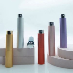 Flacon pompe rechargeable en aluminium de 5 ml, 8 ml, 10 ml, 15 ml, 20 ml, mini vaporisateur de parfum portable de voyage - Product Image 1
