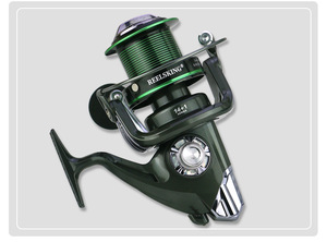 Döner Balıkçılık Makarası Uzun Mesafe Atışları İçin Boşluksuz Deniz Kullanımına Uygun Sağ El Kullanımlı Metal Paslanmaz Çelik Makara Gövdesi Değiştirilebilir Saplı - Product Image 4