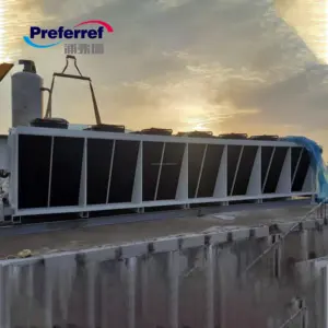 2024 Producto superior, unidad de refrigeración industrial por explosión, Enfriador de condensador, Enfriador de planta de energía