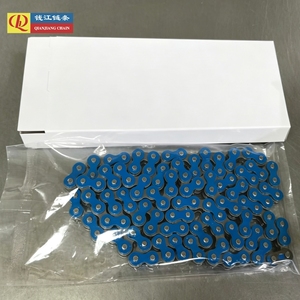 Cadenas de Bicicleta y Motocicleta Naranjas de <span class=keywords><strong>118</strong></span> Eslabones de Alta Calidad <span class=keywords><strong>520</strong></span>, Directo de Fábrica QJ - Product Image 2
