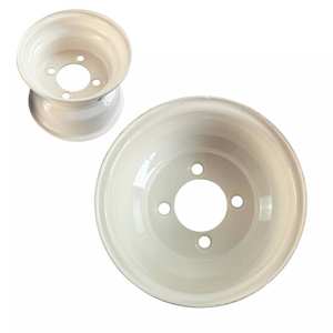 Aro de Roda de Ferro de Quatro Furos 8x7 para Veículos Off-Road e Pneus de Carrinhos de Golfe com 1 Ano de Garantia - Product Image 1