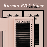 Plateaux de cils PBT en gros, extensions de cils noir mat effet cachemire, fournisseur d'extensions de cils individuels, revendeur en marque blanche