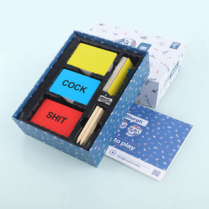 Gioco <span class=keywords><strong>di</strong></span> carte personalizzato per feste con mazzi <span class=keywords><strong>di</strong></span> bordo stampati verità o coraggio fatti <span class=keywords><strong>di</strong></span> carta - Product Image 1