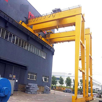 Mécanisme de levage extérieur 30 tonnes avec moteur, boîte de vitesses, PLC, moteur électrique, grue semi-portique APAX CRANE 9m 10m/20m