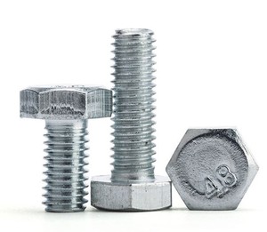 Tornillo de Cabeza Hexagonal de Acero al Carbono y Acero Inoxidable Galvanizado en Zinc, Rosca Completa, ISO/DIN 931 933, Clase 4.8 6.8, 50mm, Precio de Fábrica Yining - Product Image 2