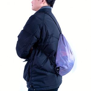 Sac à dos à cordon personnalisé Sac à cordon de sport résistant à l'eau Sac à dos de gymnastique pour femmes Moi - Product Image 2