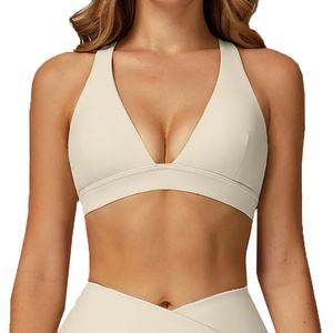Soutien-gorge de sport pour femme, été, extérieur, sans couture, respirant, design ajusté, écologique, extensible dans les quatre sens - Product Image 5