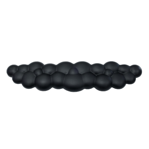Custom Waterproof Black Keyboard Hand Rest OEM Cloud Design Keyboard Wrist Rest PU Leather Memory Foam Wrist Support Cushion - Product Image 1