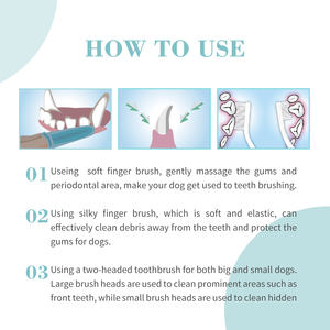 Pasta Dental Ecológica para la Limpieza <span class=keywords><strong>de</strong></span> Dientes <span class=keywords><strong>de</strong></span> Perros, 4 Sabores, Fórmula Personalizada para el Cuidado Dental <span class=keywords><strong>de</strong></span> Mascotas - Product Image 6